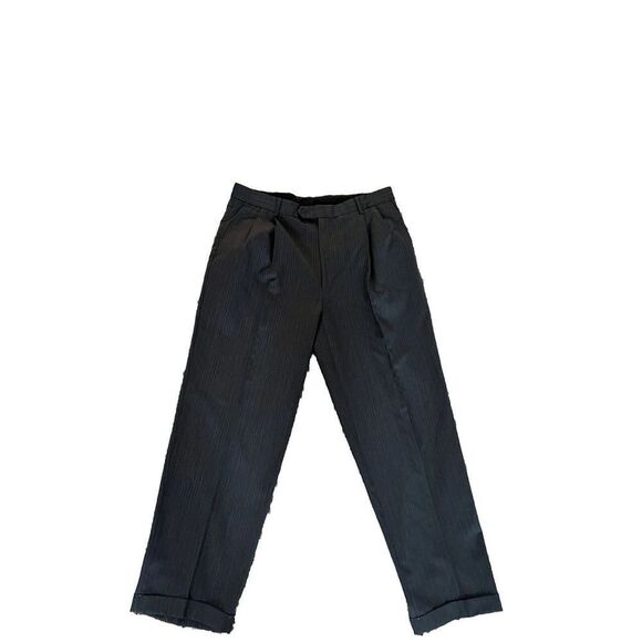 Pronto Uomo Pin‎ Stripe Dress Pants 36x28 - Picture 1 of 8